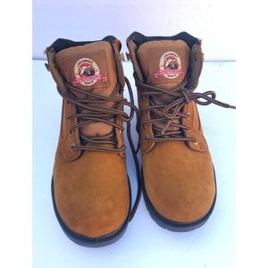 Hiking Boots Brahma Brown Suede Mens 7.5 Gorpcore Outdoors Retro Normcore